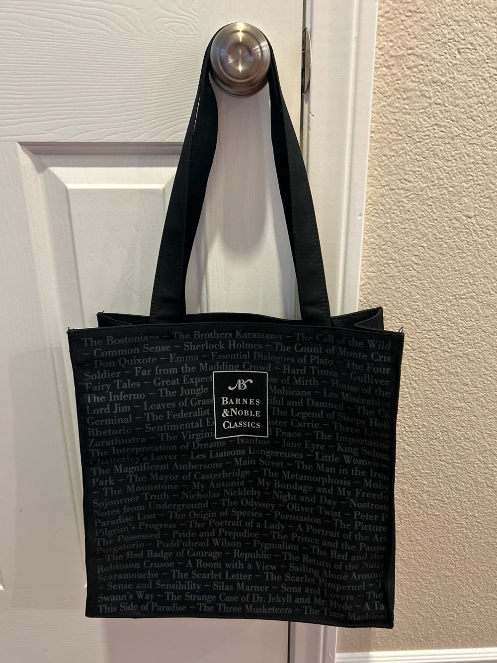 Barnes & Noble Classics Black Tote Bag